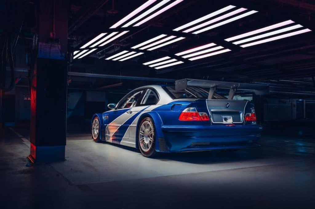 BMW M3 GTR نمادین از بازی Need for Speed: Most Wanted