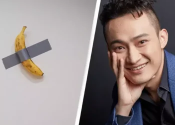 جاستین سان، بنیان‌گذار ترون (TRX) موز ۶.۲ میلیون دلاری را خورد