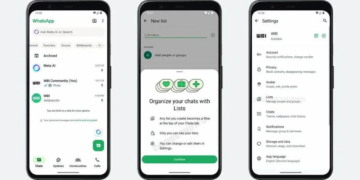 واتساپ قابلیت «فهرست‌های سفارشی» را برای مدیریت بهتر چت‌ها معرفی کرد