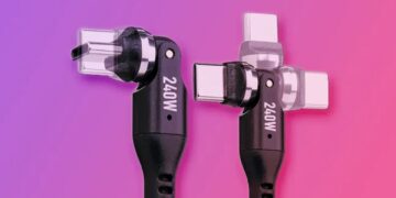 شرکت ژاپنی Sanwa کابل USB-C با قابلیت چرخش 360 درجه عرضه کرد