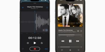 اپل قابلیت «ضبط‌های لایه‌ای» را به اپلیکیشن Voice Memos اضافه کرد