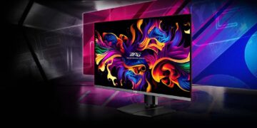 معرفی مانیتور گیمینگ MSI MPG 322URX QD-OLED با پشتیبانی از 4K و ۲۴۰Hz، آماده برای RTX 50
