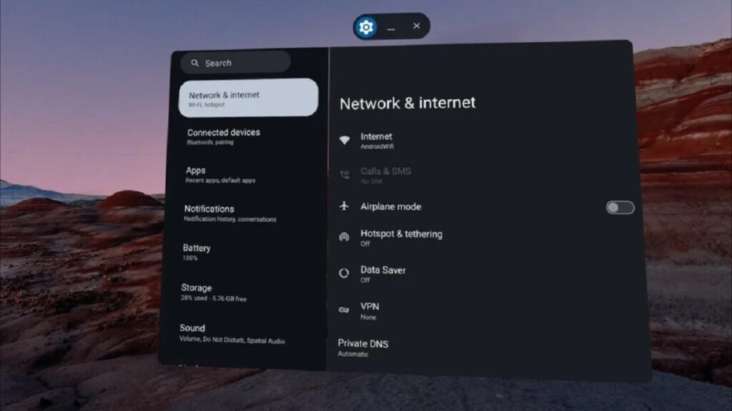 نگاهی به رابط کاربری سیستمعامل Android XR گوگل