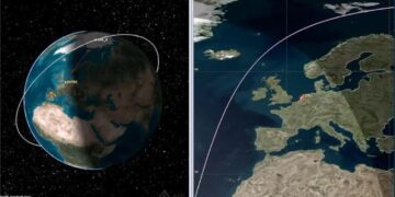 یک ماهواره LEO با فناوری 5G NTN به زمین متصل شد