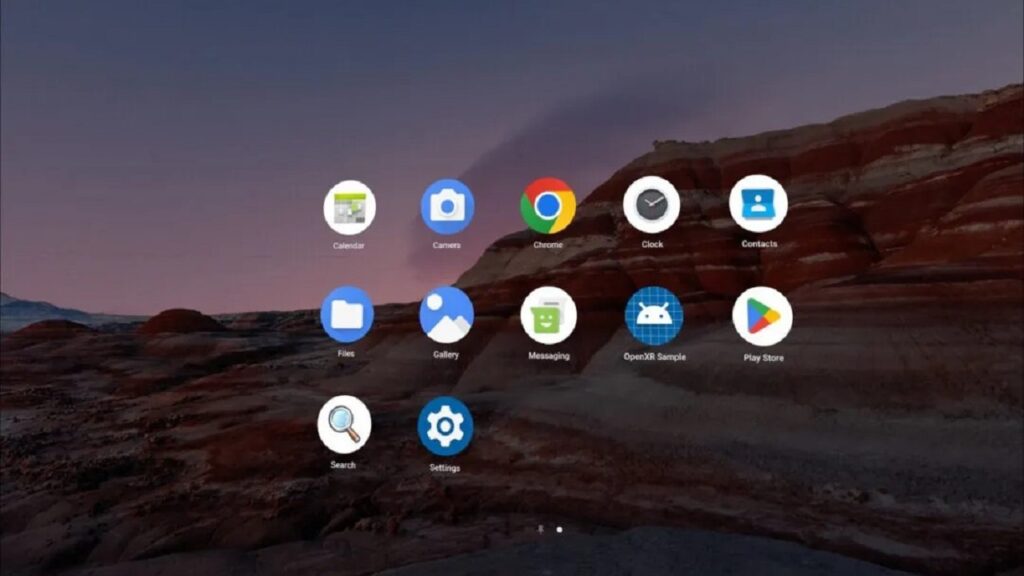 گزارش ویدیوها و وضوح سیستمعامل Android XR