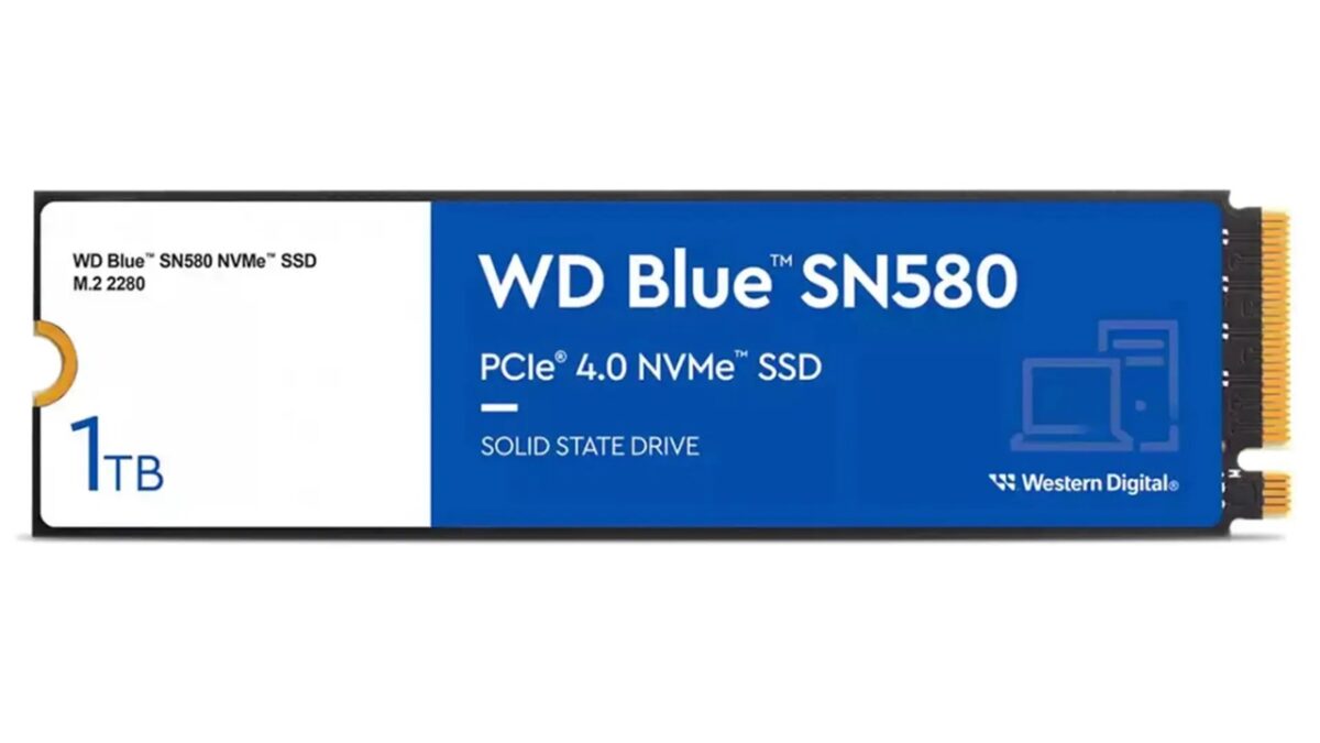 اس اس دی وسترن مدل Blue SN580 از نوع NVMe