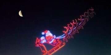 شرکت Sky Elements رکورد جهانی جدیدی در نمایش پهپادها ثبت کرد