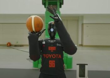 رکوردشکنی ربات بسکتبالیست تویوتا