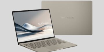 ایسوس Zenbook A14 با نمایشگر OLED و پردازنده اسنپدراگون X عرضه شد
