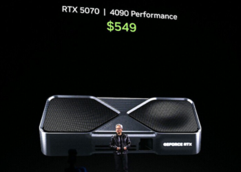 RTX 5070 انویدیا بدون DLSS نمی‌تواند به قدرت RTX 4090 برسد