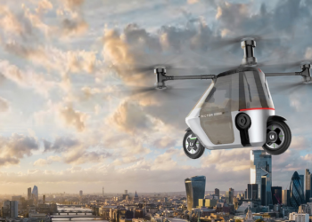 رونمایی از موتورسیکلت پرنده علمی-تخیلی Rictor Skyrider X1
