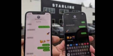 بررسی اولیه کاربران آیفون و سامسونگ از اینترنت ماهواره‌ای T-Mobile