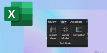 عرضه حالت تاریک برای اکسل ویندوز توسط مایکروسافت