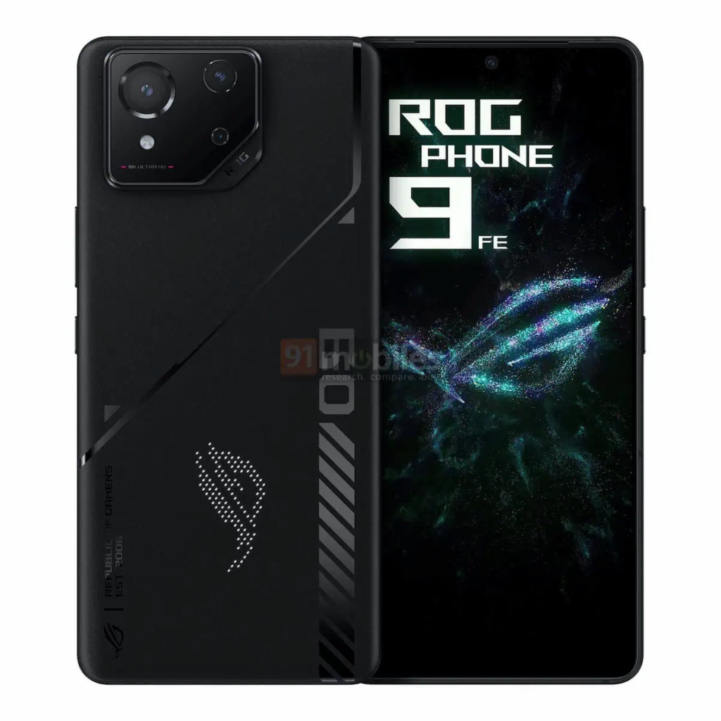 گوشی ROG Phone 9 FE از چیپست اسنپدراگون ۸ نسل ۳ به همراه ۱۶ گیگابایت حافظه RAM