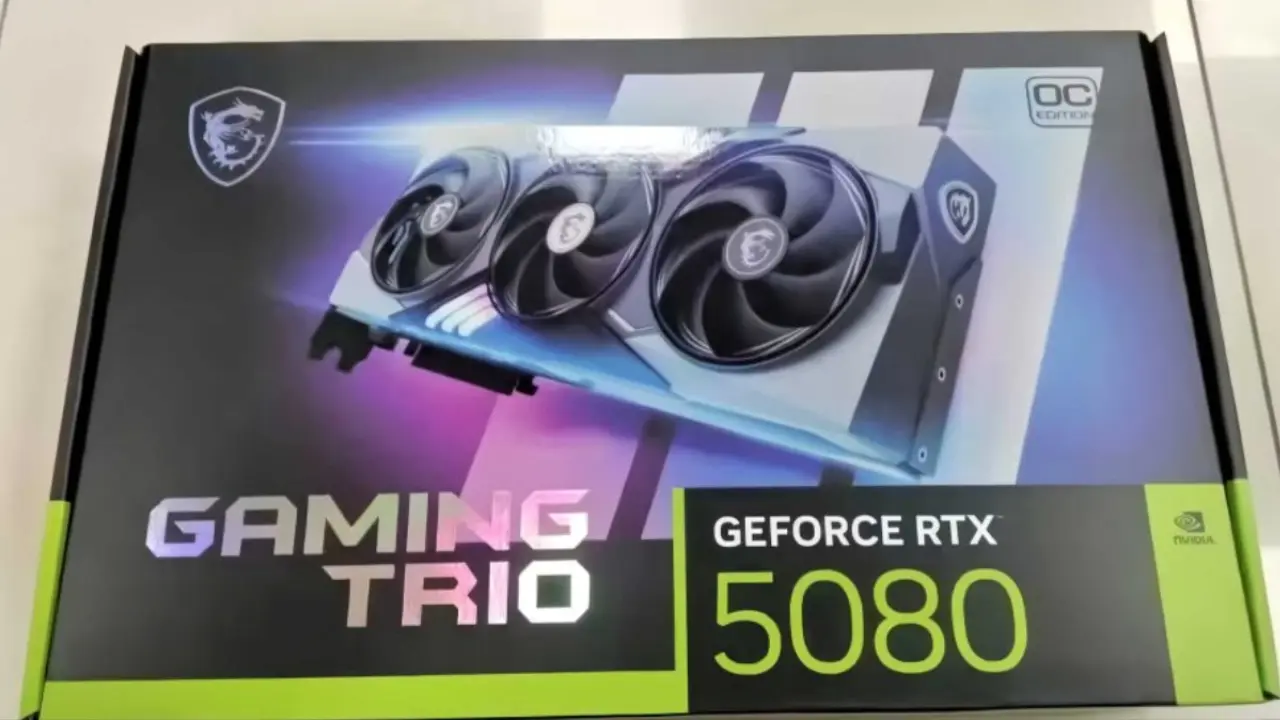 جزئیات و تصاویر کارت گرافیک RTX 5080 قبل از معرفی رسمی فاش شد