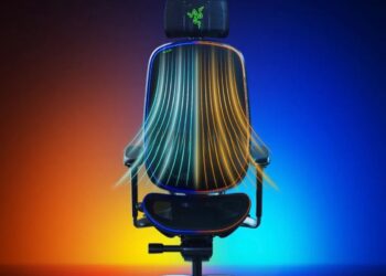 ریزر از جدیدترین صندلی خود با قابلیت تغییر دما رونمایی کرد