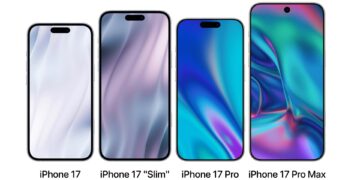طراحی متفاوت سری آیفون ۱۷؛ افشای تصویری جدید از مدل‌های آینده اپل