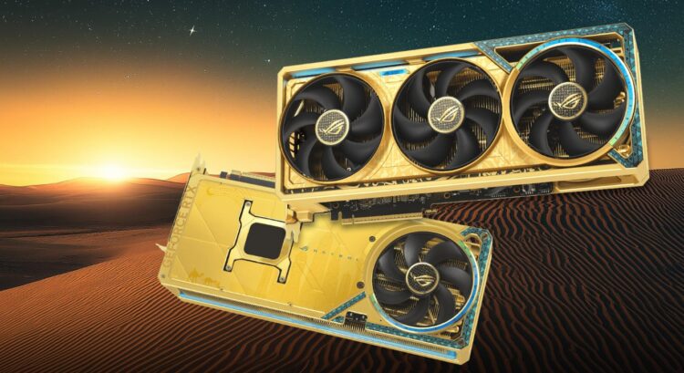 نسخه لوکس ROG Astral GeForce RTX 5090 Dhahab OC رونمایی شد