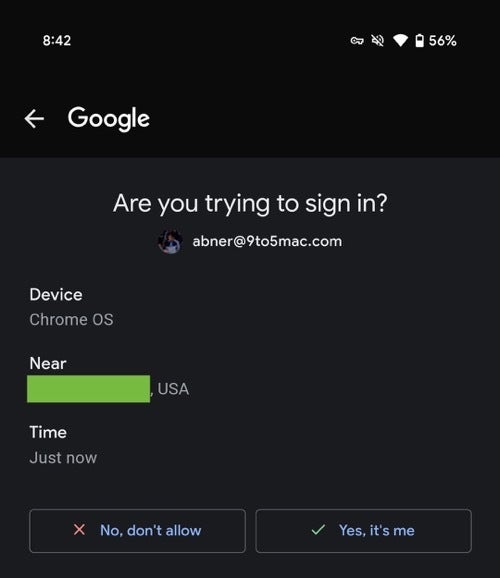 Google Prompt یکی از روشهای ساده و سریع برای تأیید ورود به حساب گوگل است