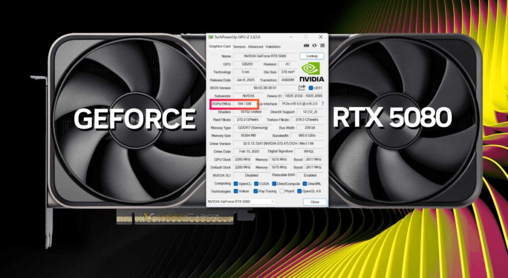 برخی از کارت‌های گرافیک GeForce RTX 5090 و RTX 5070 Ti انویدیا دارای پردازنده‌های گرافیکی با واحدهای پردازش رستر (ROP) غیرفعال هستند