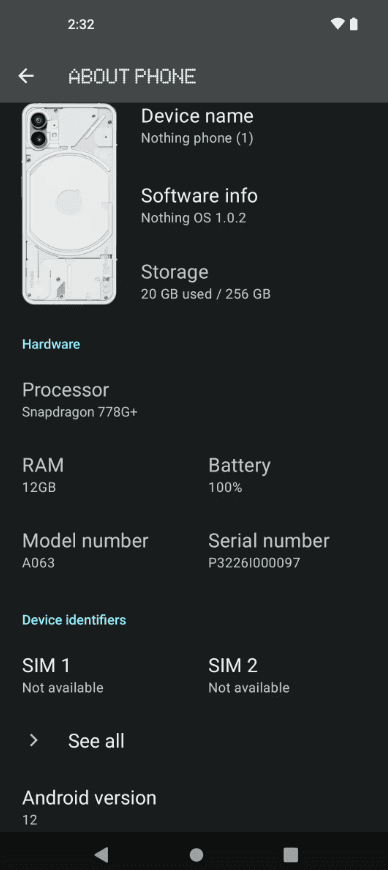 ویژگیهای جدید ناتینگ Phone (1)