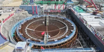 چین ساخت اولین رآکتور هسته‌ای CAP1000 را آغاز کرد