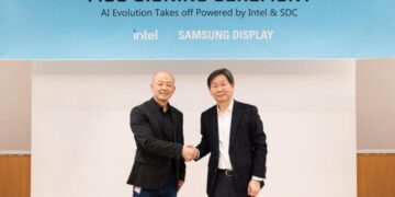 همکاری اینتل و سامسونگ در توسعه نمایشگر کامپیوترهای مجهز به هوش مصنوعی