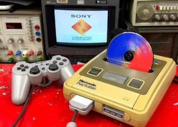 اولین بازی کنسول Nintendo PlayStation یک شوتر فضایی دوبعدی بود