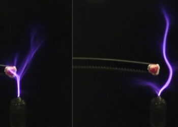 هدایت جرقه‌های الکتریکی با امواج فراصوت!