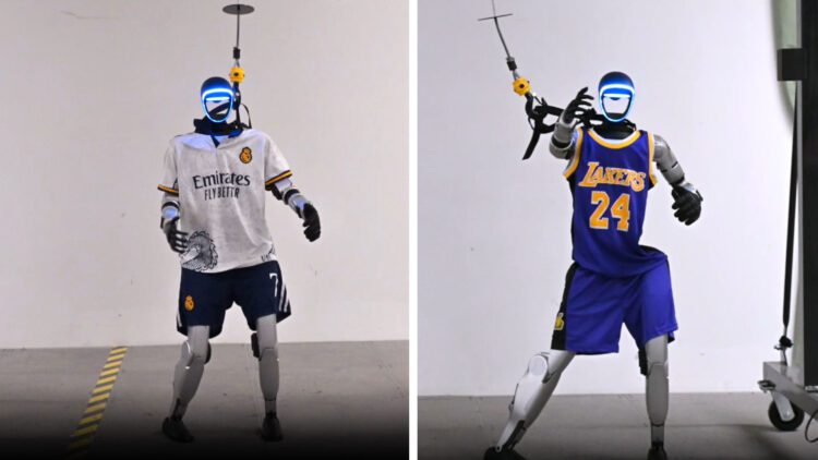 رباتهای انساننما حرکات افسانههای ورزشی را تقلید میکنند