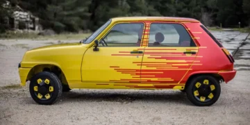 رنو 5 بازسازی‌شده؛ ترکیب سبک کلاسیک با نوآوری برقی