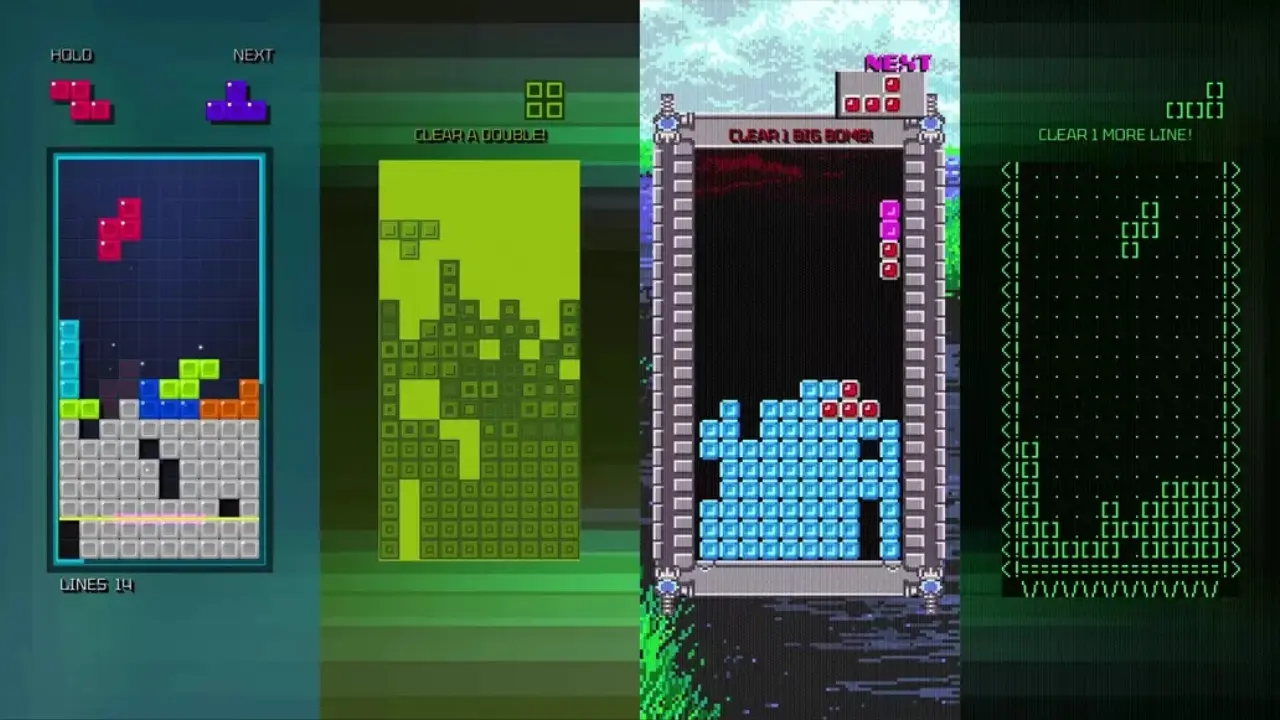 Tetris Forever دو نسخه‌ی قدیمی تتریس را در آپدیت خود اضافه کرد