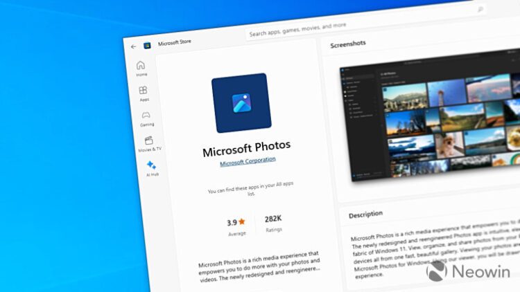 مایکروسافت از به‌روزرسانی بزرگ اپلیکیشن Windows Photos با پشتیبانی از JXL و جست‌وجوی وب از طریق OCR رونمایی کرد