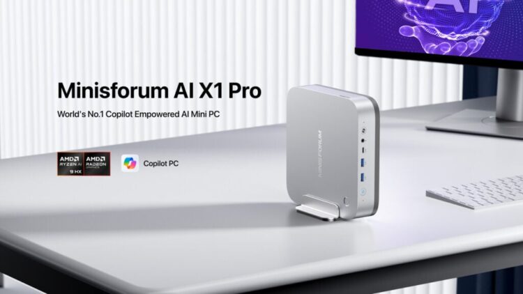 Minisforum از مینی پی‌سی AI X1 Pro با پردازنده Ryzen AI 9 HX 370 رونمایی کرد