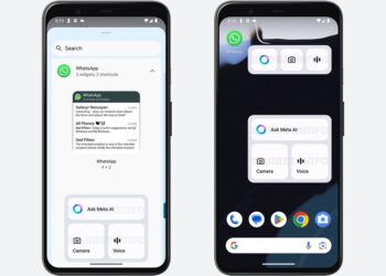 واتس‌اپ ویجت جدیدی را برای دسترسی سریع‌تر به Meta AI آزمایش می‌کند
