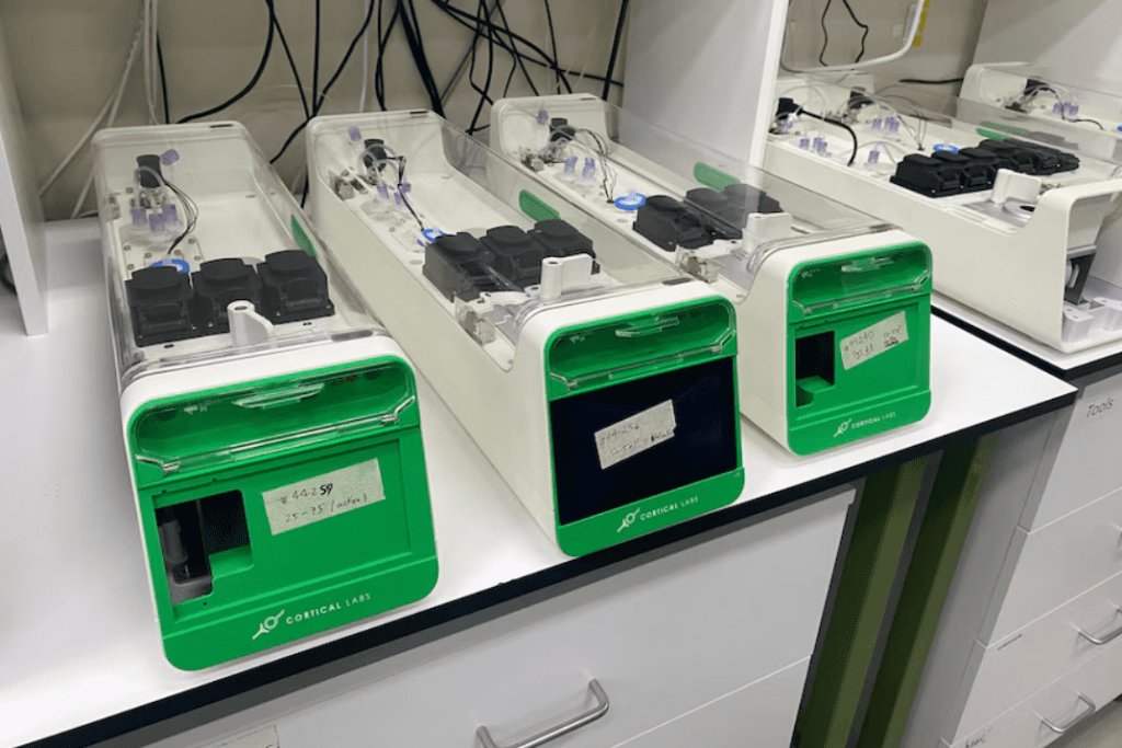 CL1 شامل یک تراشه silicon است که نورونهای انسانی پرورشیافته در محیط آزمایشگاهی روی سطح آن قرار گرفتهاند