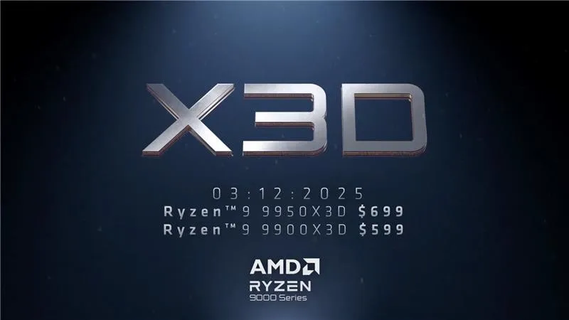 پردازنده‌های گیمینگ Ryzen 9 X3D