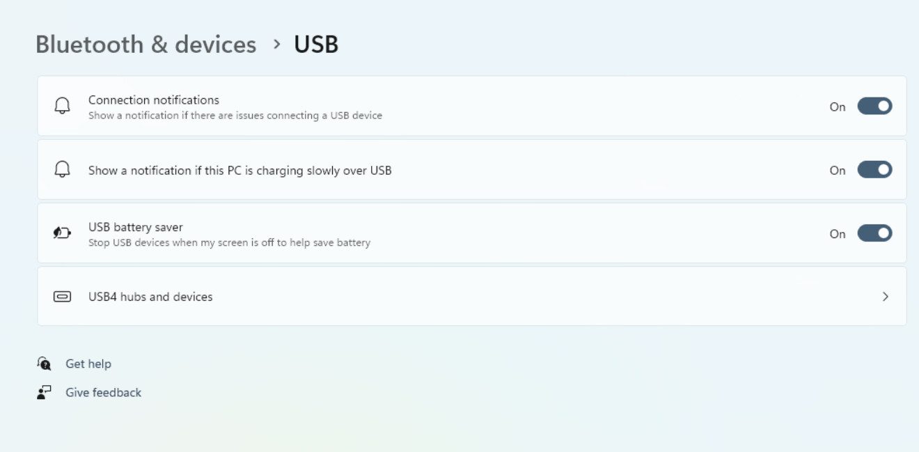 جزئیات جدید درباره تنظیمات USB در ویندوز ۱۱