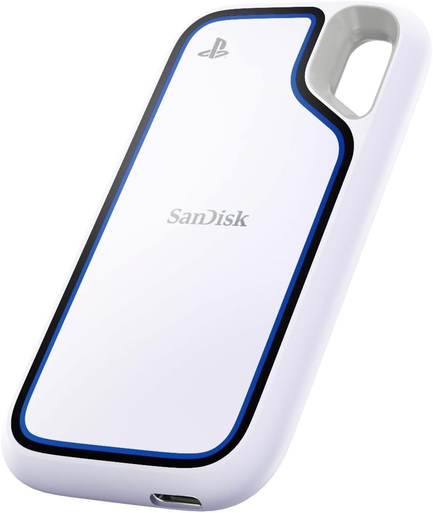 حافظه SSD اکسترنال جدیدی با طراحی ویژه برای کنسول PlayStation 5 سندیسک