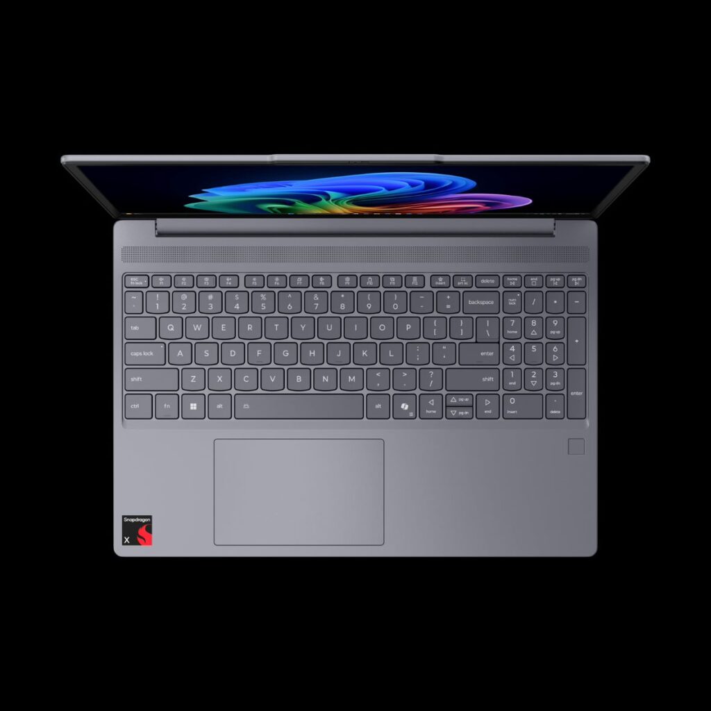 IdeaPad Slim 3x با باتری ۶۰ واتساعتی، وبکم 720p با پوشش فیزیکی حریم خصوصی، پشتیبانی از Wi-Fi 7 و Bluetooth 5.4