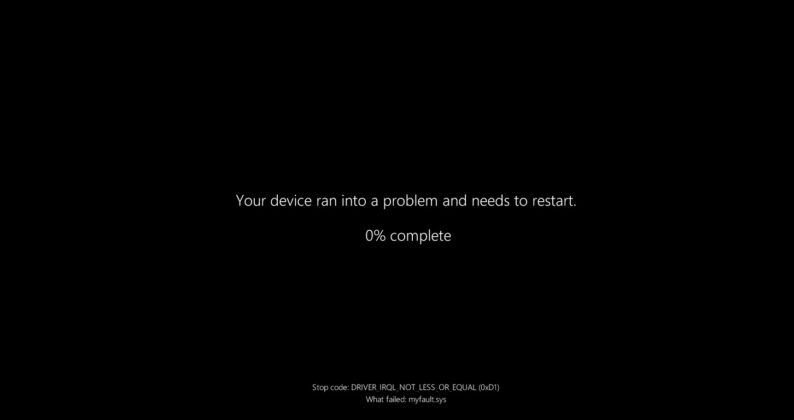 مایکروسافت در نسخه 24H2 ویندوز ۱۱ صفحه معروف BSOD را بازطراحی کرده و برخی از عناصر آشنای آن مانند کد QR، صورتک ناراحت و رنگ آبی را حذف کرده است.