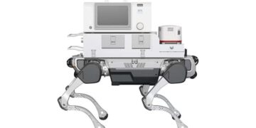 چین از اولین ربات امداد و نجات اضطراری خود رونمایی کرد