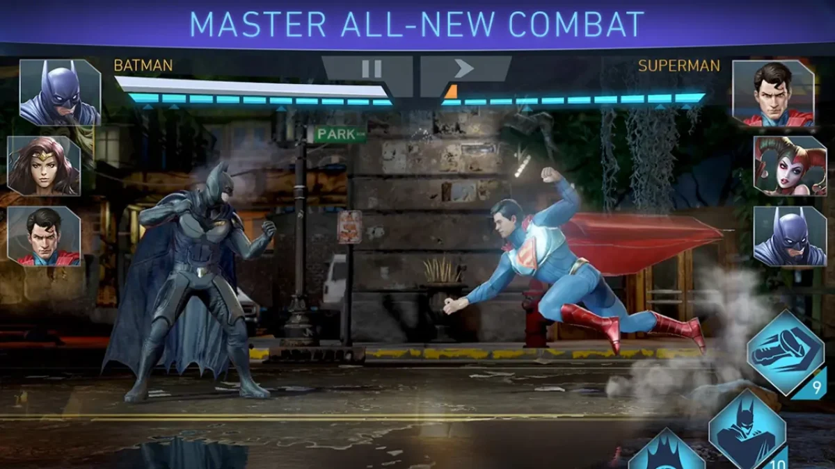 بازی موبایل Injustice 2