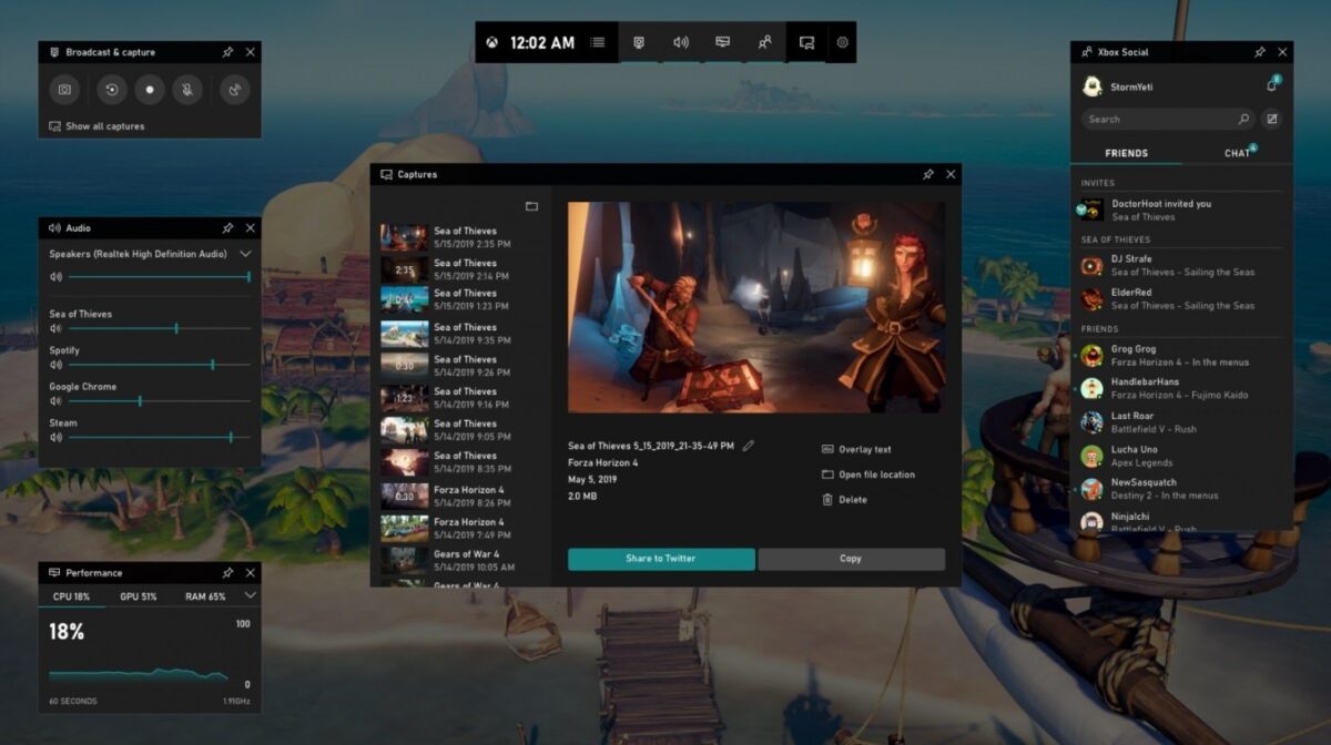 معرفی طراحی جدید Game Bar و ویژگیهای نوین ایکسباکس
