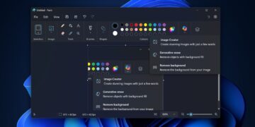 مایکروسافت هاب Copilot را برای برنامه Paint در ویندوز 11 معرفی کرد