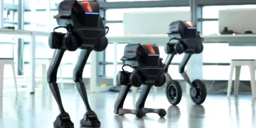 عبور ربات دوچرخ TRON 1 از موانع مختلف