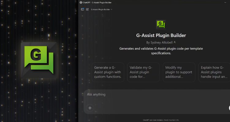 انویدیا با ادغام ChatGPT در Project G-Assist، مسیر جدیدی برای تعامل هوشمند با رایانه‌های گیمینگ باز کرد