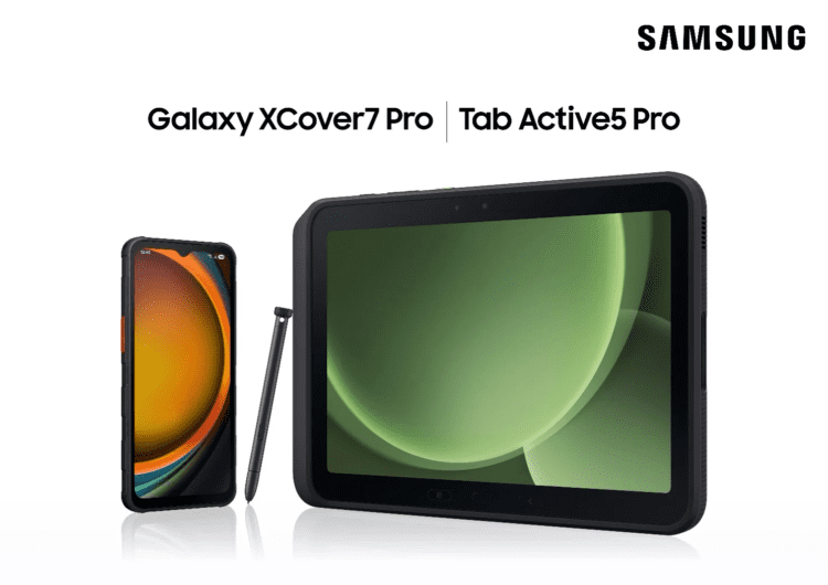 سامسونگ از گوشی گلکسی XCover 7 Pro و تبلت مقاوم گلکسی Tab Active5 Pro با ارتقاهای متعددی رونمایی کرد