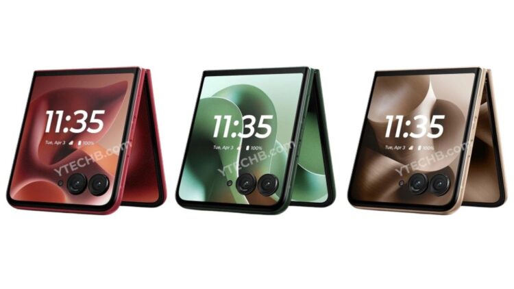 افشای بزرگ مشخصات و طراحی کامل سری Razr (2025)؛ رنگ‌های جدید و دکمه‌ای مرموز در راه است