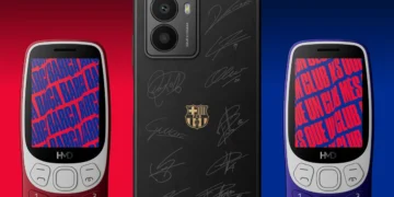 همکاری HMD با بارسلونا: معرفی گوشی‌های Fusion و 3210 با طراحی اختصاصی تیم کاتالان